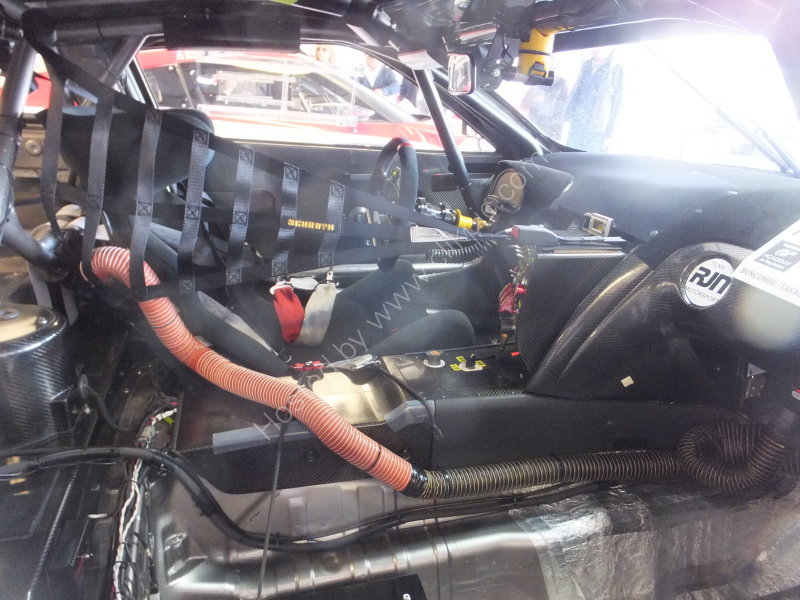 Interior of Nissan Racing Car
