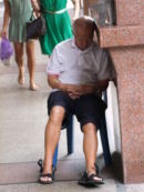 Singaporean Sleeping Midday, China Town