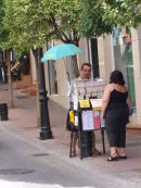 Lottery Ticket Seller, Marbella