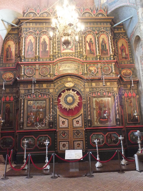Main Iconostasis Baroque, St Basil's Cathedral, Red Square