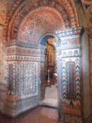 Gallery decorated 18th Century, St Basil's Cathedral, Red Square
