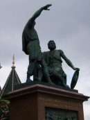 Statue of Butcher Kuzma Minin & Prince Dimitri Pozharsky, Red Square