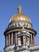 Dome of St Isaac'x Cathedral, St Petersburg