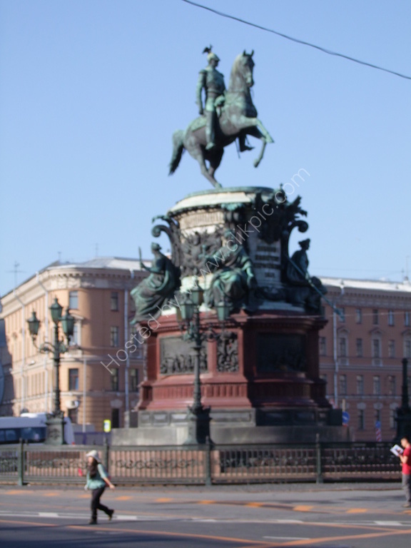 Statue of Tsar Nicholas I, St Isaac's Square, St Petersburg