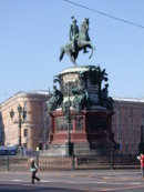 Statue of Tsar Nicholas I, St Isaac's Square, St Petersburg