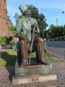 Statue of Hans Christian Andersen