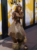 Golden Girl blowing a kiss!