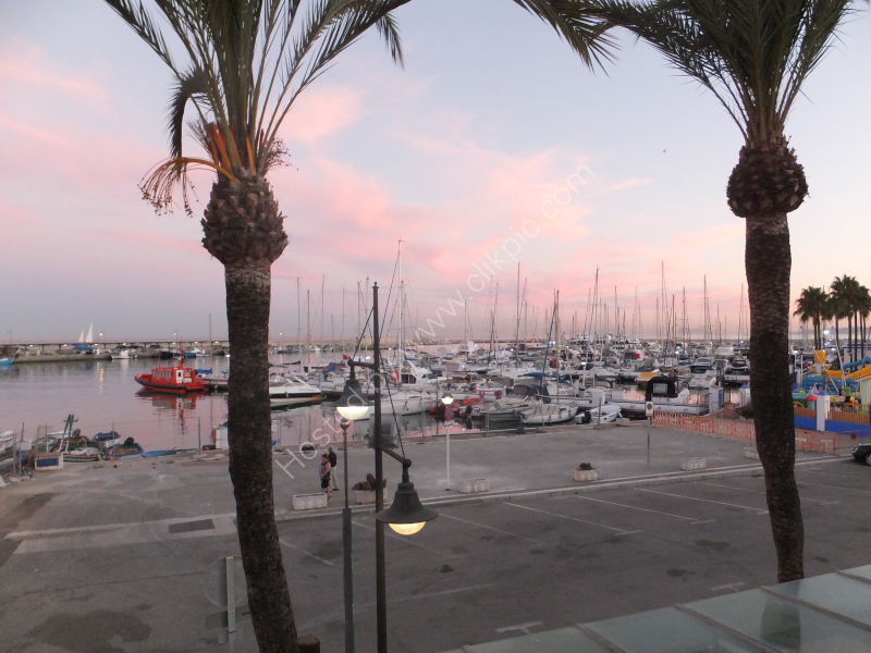 Sunset over the Port, Estepona