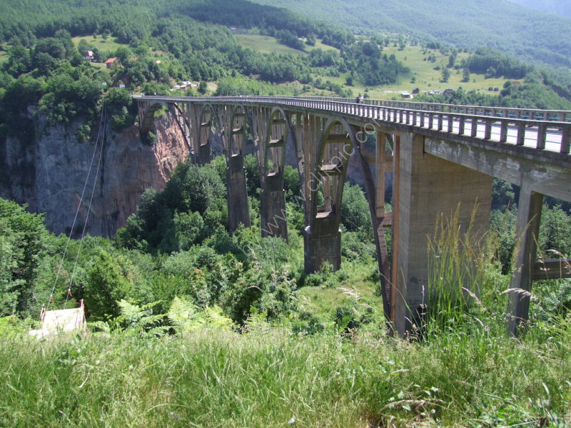 rTara River Canyon Bridge