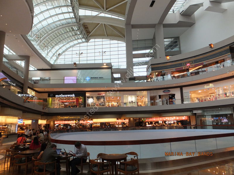 Marina Bay Sands Shopping Centre & Ice Rink