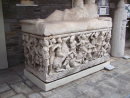 Carved Marble Sarcophagus, Archaeological Museum, Thessalonica