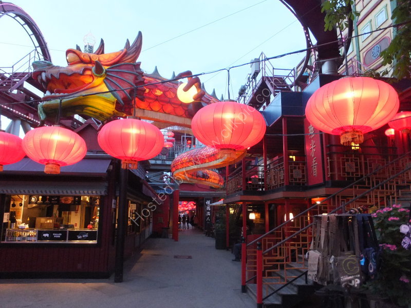 Chinese Dragon & Lamps, Tivoli Gardens