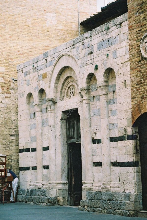 Facade of a Church, Lucca, Tuscany