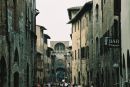 Street in San Gimigiano, Tuscany