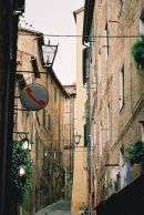 Side Street, Sienna, Tuscany