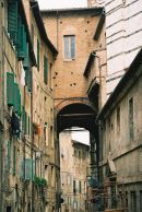 Side Street, Sienna, Tuscany