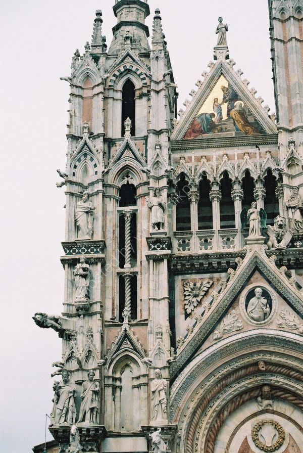 Part of The Duomo, Sienna, Tuscany