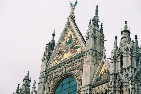 Front of The Duomo, Sienna, Tuscany