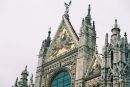 Front of The Duomo, Sienna, Tuscany