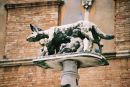 Statue of Romulus & Remus, Sienna, Tuscany