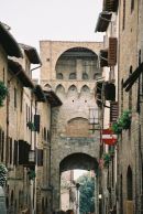 Street, San Gimignano, Tuscany