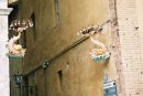 Street Lamps in Piazza del Campo, Sienna, Tuscany