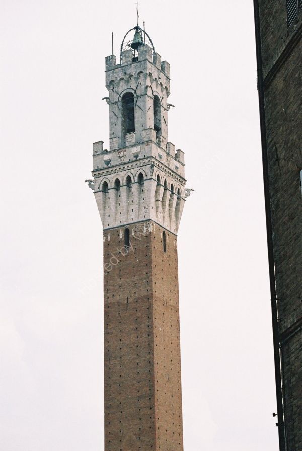 Torre del Mangia, Piazza del Campo, Sienna, Tuscany