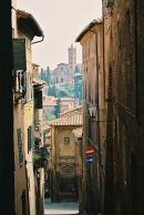 Side Street, Sienna, Tuscany