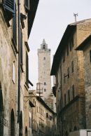 Street, San Gimignano, Tuscany