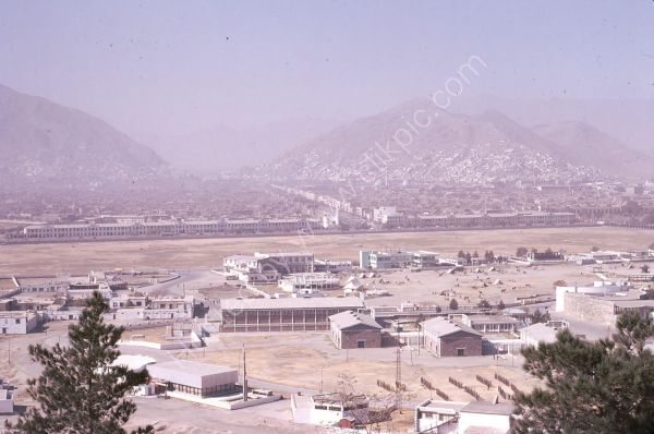 View over Army Camp, Kabul