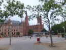 Town Hall & Church from Market Square, Wiesbaden
