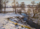 Winter Landscape near Cortachy. Oil on board. 59x44cm. SOLD