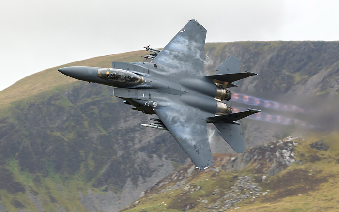 F-15E Strike Eagle, RAF Lakenheath."Rage 11"