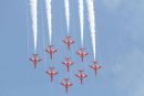 Red Arrows Smoke on. Red Arrows