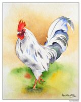 Rooster Painting of a rooster.