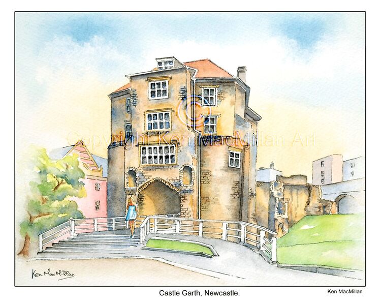 Castle Garth, Newcastle upon Tyne.