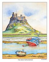 Holy Island, Northumberland.