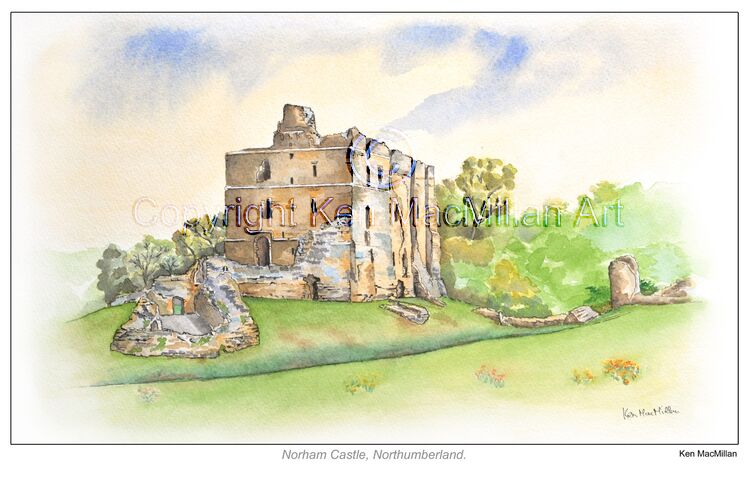 Norham Castle, Norham, Northumberland.