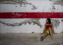 Close your eyes and dream you are on a beach. Glyn Davies Portrait