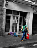 Down and Out in Barcelona. Glyn Davies Portrait