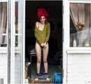 Scenes from the back garden. Camille Alexander. Glyn Davies. Art Nude.