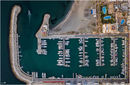 A safe haven. The harbour of La Duquesa as seen by the birds. Glyn Davies Spain