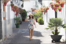 Basking in Sunshine. Alyssa, Estepona August 2019.