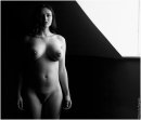 Between light and dark.