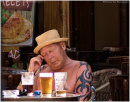 Feeling the strain. Glyn Davies Portrait