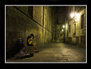 Artist and the Dog.