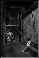 Working Girl Glyn Davies Monochrome