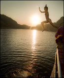 Sunset Leap.