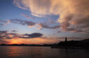 Sunset in Lopud. Glyn Davies Landscape