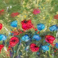 Cornflowers & Poppies